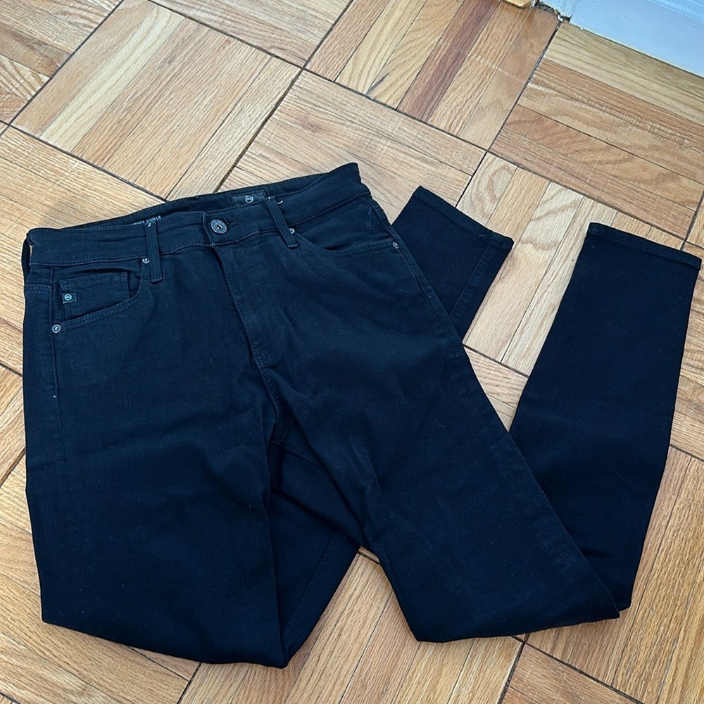 AG Black skinny jeans